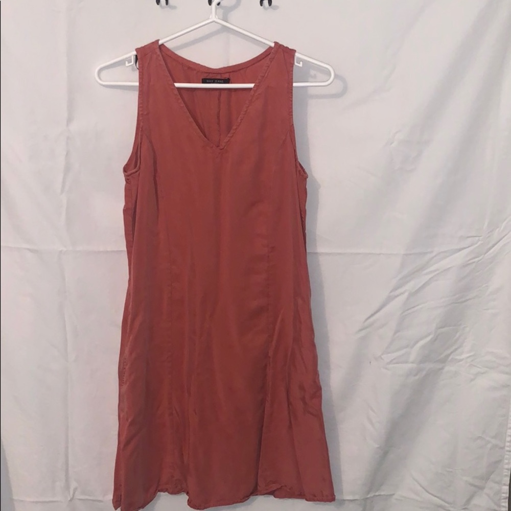 Pink/orange dress WITH POCKETS!!